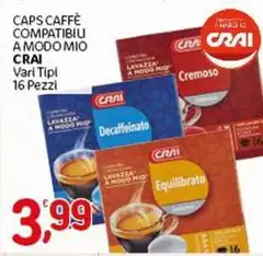 Crai - Caps Caffè Compatibiu A Modo Mio