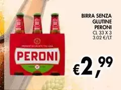 Peroni - Birra Senza Glutine Peroni - Birra Senza Glutine