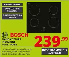 Bosch - Piano Cottura Induzione PUG611AA5E 
