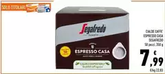 Segafredo - Cialde Caffe' Espresso Casa Segafredo - Cialde Caffe' Espresso Casa
