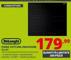 De Longhi - Piano Cottura Induzione YLI 61