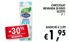 Scotti - Chiccolat Bevanda Di Riso Scotti - Chiccolat Bevanda Di Riso
