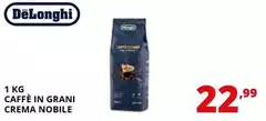De Longhi - 1kg Caffè In Grani Crema Nobile