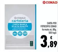 Conad - Carta Per Fotocopie