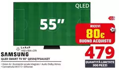 Samsung - Qled Smart Tv 55" QE55Q7F5AUXZT 