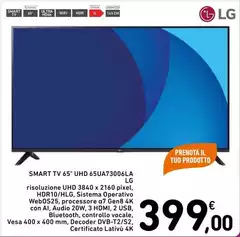 LG - Smart Tv 65" UHD 65UA73006LA LG - Smart Tv 65" UHD 65UA73006LA