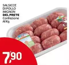 Salsicce Di Pollo Mignon Salsicce Di Pollo Mignon