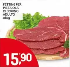 Fettine Per Pizzaiola Di Bovino Adulto Fettine Per Pizzaiola Di Bovino Adulto