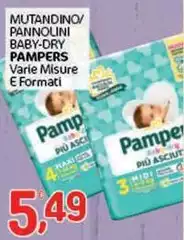 Pampers - Mutandino/ Pannolini Baby-Dry Pampers - Mutandino/ Pannolini Baby-Dry