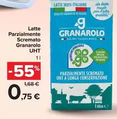 Granarolo - Latte Parzialmente Scremato UHT Granarolo - Latte Parzialmente Scremato UHT