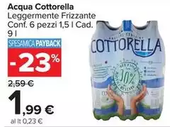 Cottorella - Acqua
