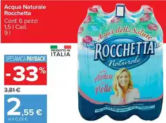 Rocchetta - Acqua Naturale Rocchetta - Acqua Naturale