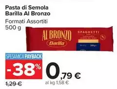 Barilla - Pasta Di Semola Al Bronzo