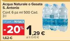S.antonio - Acqua Naturale O Gasata S.antonio - Acqua Naturale O Gasata