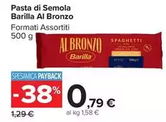 Barilla - Pasta Di Semola Al Bronzo Barilla - Pasta Di Semola Al Bronzo