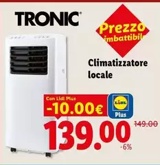 Tronic - Climatizzatore Locale Tronic - Climatizzatore Locale