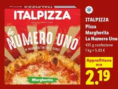Italpizza - Pizza Margherita La Numero Uno Italpizza - Pizza Margherita La Numero Uno