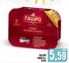 Callipo - Tonno 0.0. Callipo - Tonno 0.0.