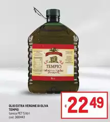 Tempo - Olio Extra Vergine Di Oliva Tempo - Olio Extra Vergine Di Oliva