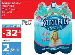 Rocchetta - Acqua Naturale Rocchetta - Acqua Naturale