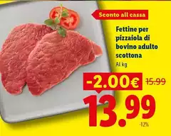 Fettine Per Pizzaiola Di Bovino Adulto Scottona Fettine Per Pizzaiola Di Bovino Adulto Scottona