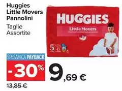 Huggies - Little Movers Pannolini Huggies - Little Movers Pannolini