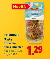 Combino - Pasta Tricolore Tema Summer Combino - Pasta Tricolore Tema Summer