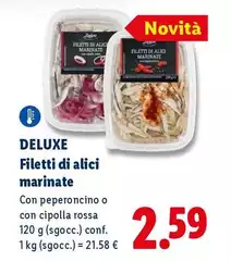 Deluxe - Filetti Di Alici Marinate Deluxe - Filetti Di Alici Marinate