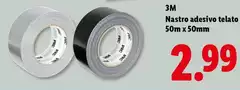 3M - Nastro Adesivo Telato 50m X 50mm 3M - Nastro Adesivo Telato 50m X 50mm