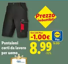 Parkside - Pantaloni Corti Da Lavoro Per Uomo
