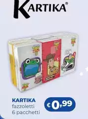 Kartika - Fazzoletti 6 Pacchetti Kartika - Fazzoletti 6 Pacchetti