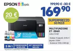 Epson - Multifunzione Et-2860 Epson - Multifunzione Et-2860