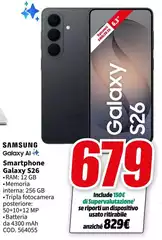 Samsung - Galaxy A14 Smartphone Galaxy S26 Samsung - Galaxy A14 Smartphone Galaxy S26
