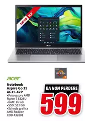 Acer - Notebook Aspire Go 15 A615-42P Acer - Notebook Aspire Go 15 A615-42P