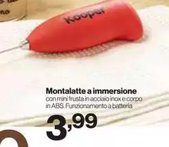 Kooper - Montalatte A Immersione Kooper - Montalatte A Immersione