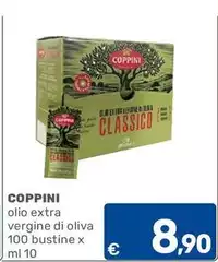 Coppini - Olio Extra Vergine Di Oliva 100 Bustine X Ml 10 Coppini - Olio Extra Vergine Di Oliva 100 Bustine X Ml 10