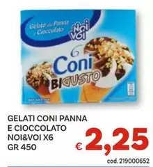 Noi & voi - Gelati Coni Panna E Cioccolato Noi & voi - Gelati Coni Panna E Cioccolato