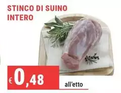 Stinco Di Suino Intero