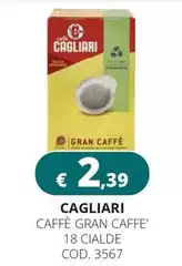 Caffè trombetta - Caffè Gran Caffe' 18 Cialde Cod. 3567
