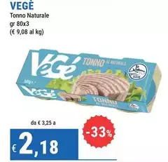 Vege - Tonno Naturale