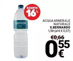 S. bernardo - Acqua Minerale Naturale
