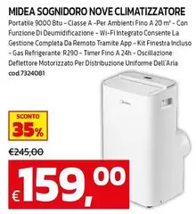 Midea - Sognidoro Nove Climatizzatore Midea - Sognidoro Nove Climatizzatore