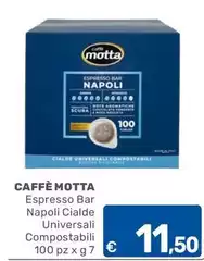 Caffè motta - Espresso Bar Napoli Cialde Universali Compstabili Caffè motta - Espresso Bar Napoli Cialde Universali Compstabili