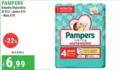 Pampers - Babydry Mutandina
