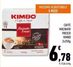 Kimbo - Caffè Macinato Fresco Kimbo - Caffè Macinato Fresco