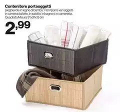 Misura - Contenitore Portaoggetti Misura - Contenitore Portaoggetti