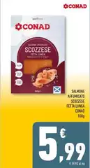 Conad - Salmone Affumicato Scozzese Feta Litiga