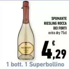 Rocca dei forti - Spumante Riesling