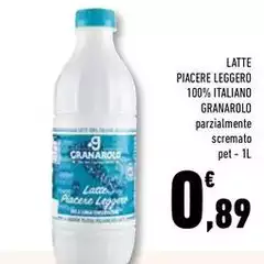 Granarolo - Latte Piacere Leggero 100% Italiano Granarolo - Latte Piacere Leggero 100% Italiano
