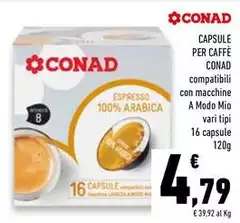 Conad - Capsule Per Caffe Conad - Capsule Per Caffe